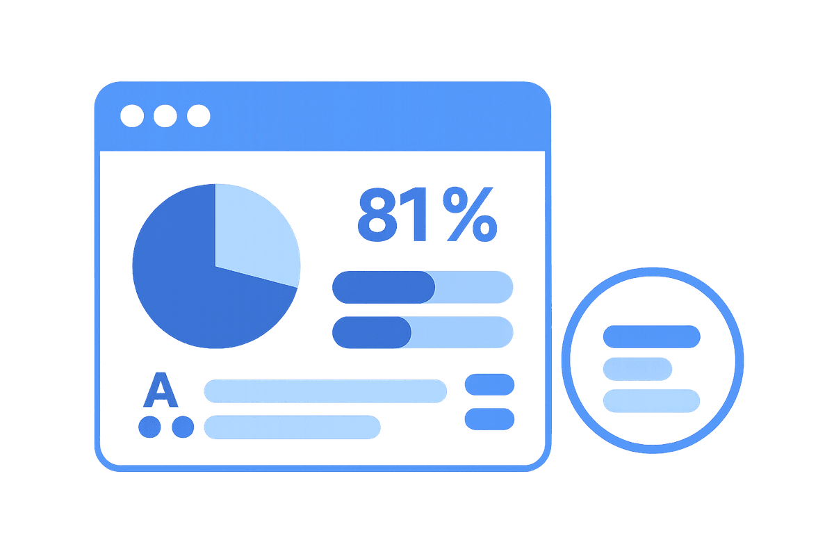 Accessibility Scan Overview Dashboard