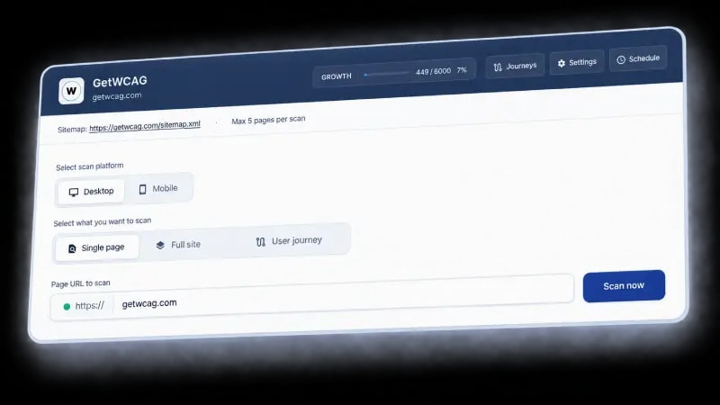 Start your accessibility audit