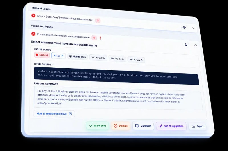 Review issues with clear guidance